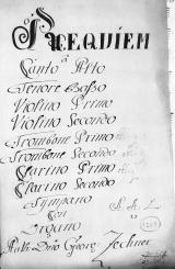 Deckblatt der Abschrift aus Stift Lambach Deckblatt der Abschrift aus Stift Lambach